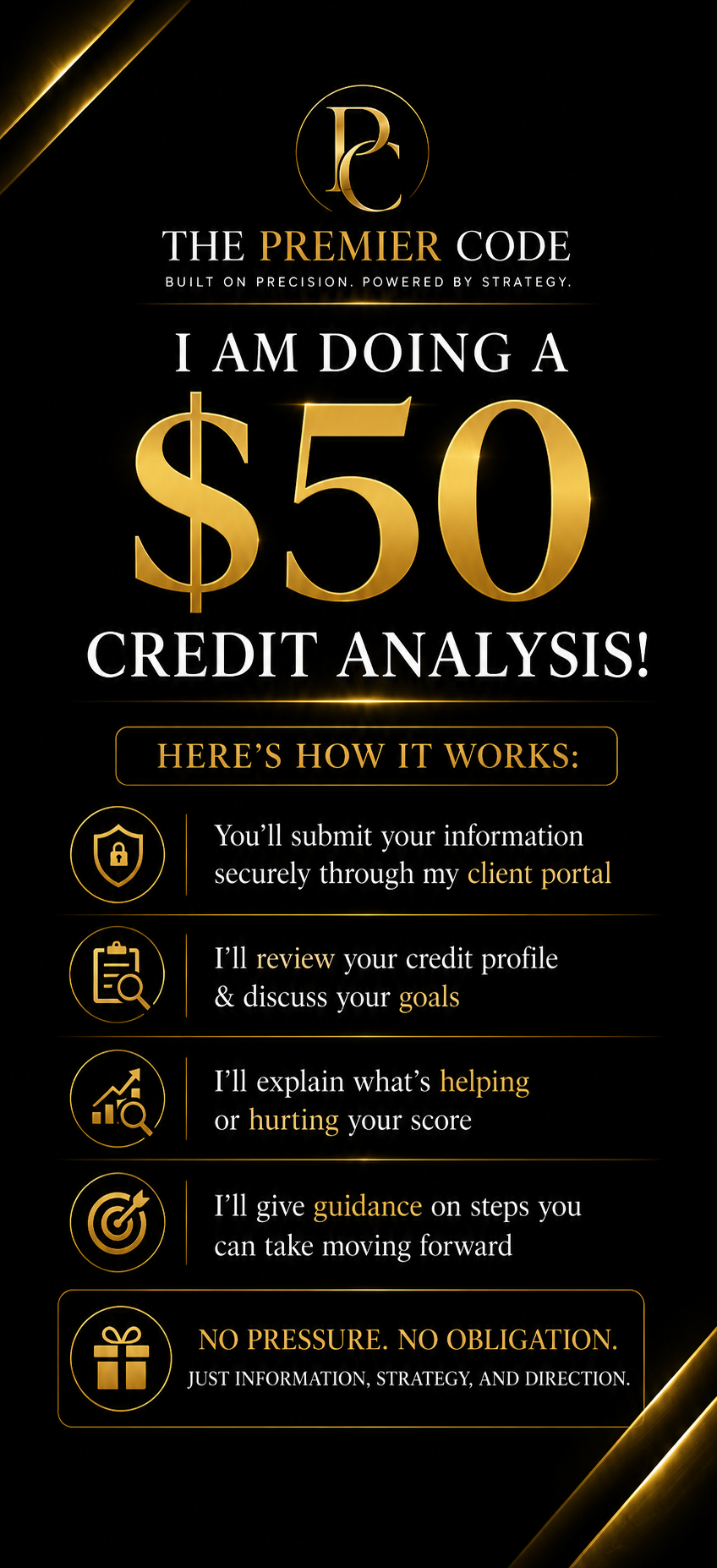 $50 Credit Analysis