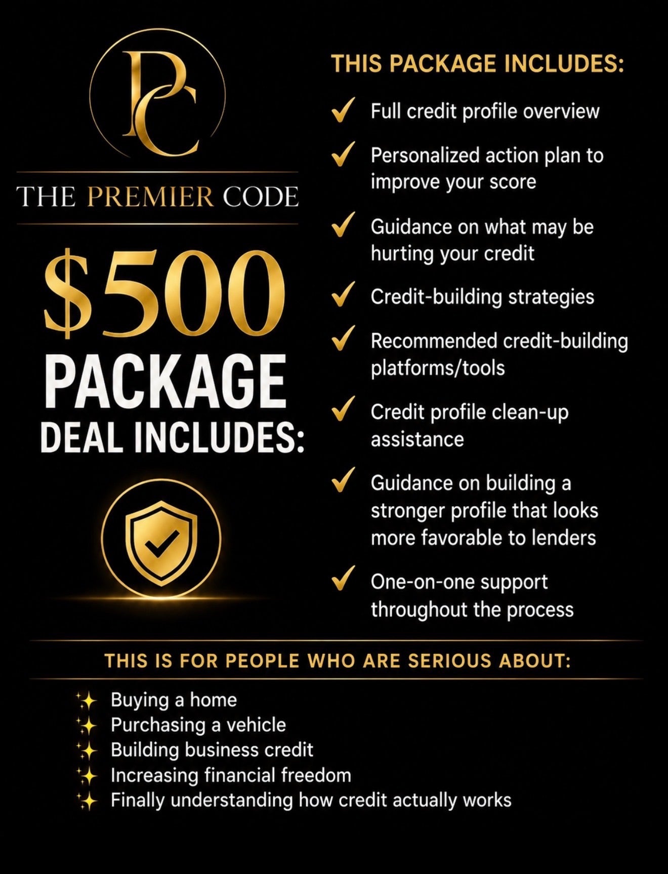 Credit Advancement Package